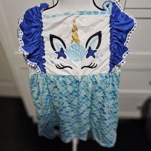 Unicorn mermaid dress